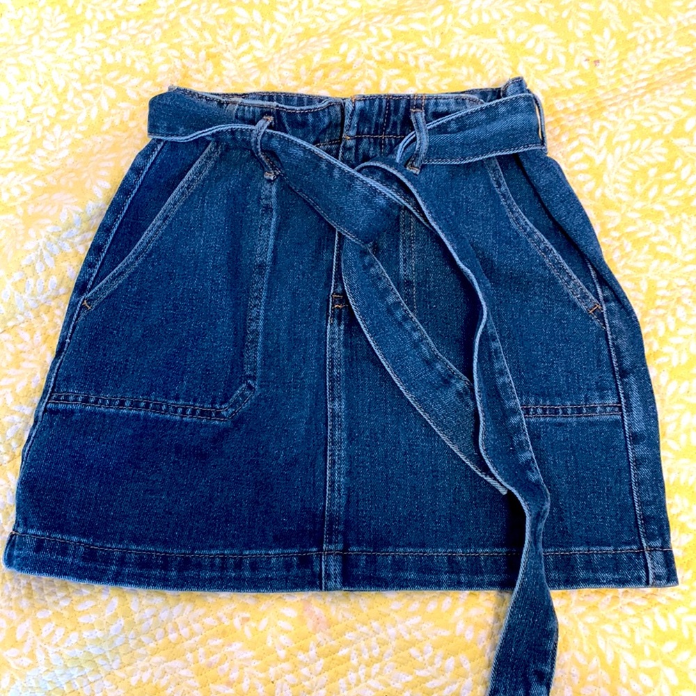 Forever 21 Denim Mini Skirt